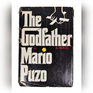 Vintage 1969 The Godfather Mario‎ Puzo First Ed 1st Printing Book Club HB DJ